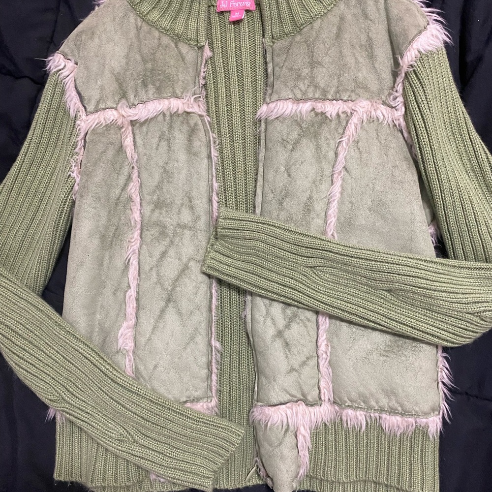 Vintage wool winter jacket